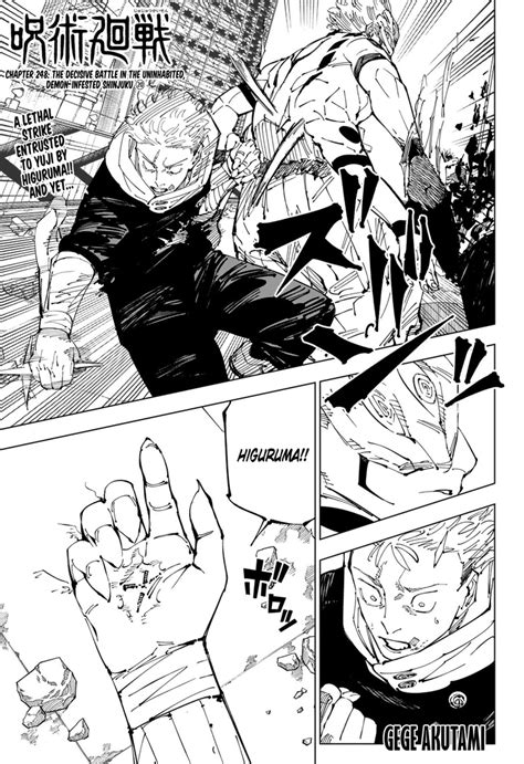 jujutsu kaisen 248|Jujutsu Kaisen, Chapter 248